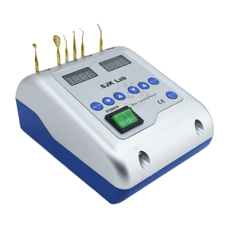 

Denta Lab Equipment Electric Waxer Wax Knife Carvings Knife Contain 6 Wax Tips And 2 Pens Dentalss Tools/50-200 Degrees Celsius