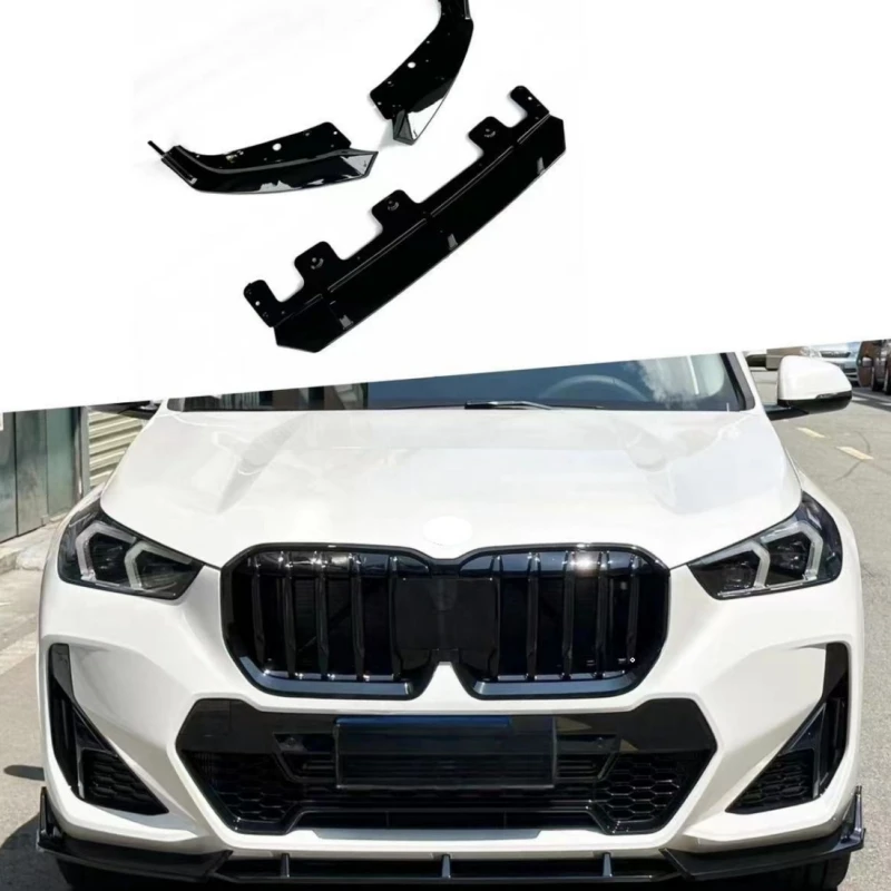 

ABS Front bumper spoiler collision bar For BMW X1 U11 2023-2024