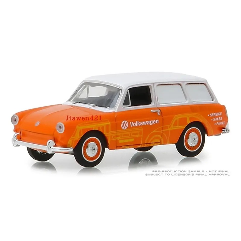 

1:64 1966 Volkswagen Type 3 Volkswagen коробка грузовика расширенная модель автомобиля коллекционные предметы