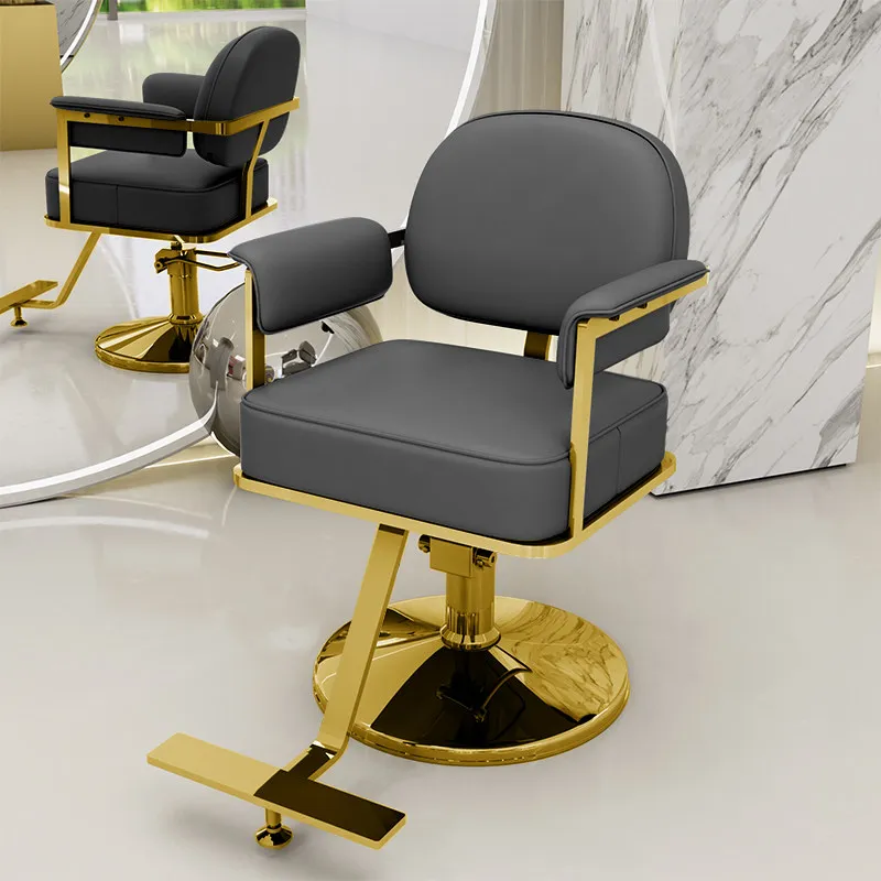 Display Modern Hair Barber Luxury Vintage Fashionable Hair Barber Trendy Design Barbershop Sillas Commercial Furniture