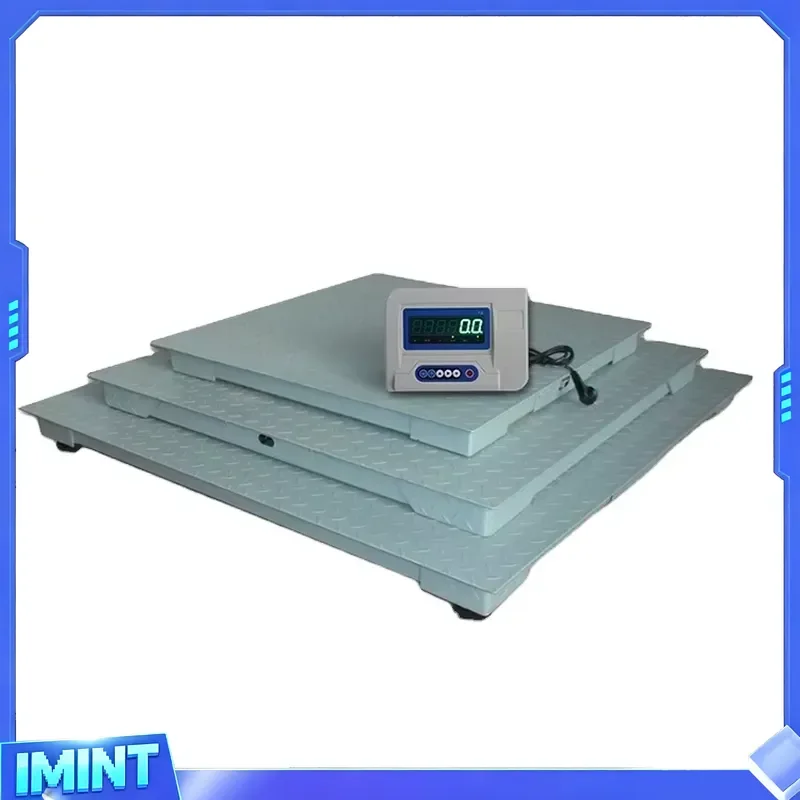 2025 New Design Factory Direct High-Accuracy 3000kg Weighing Scale Customizable OEM/ODM Floor Scale with Heavy Platform
