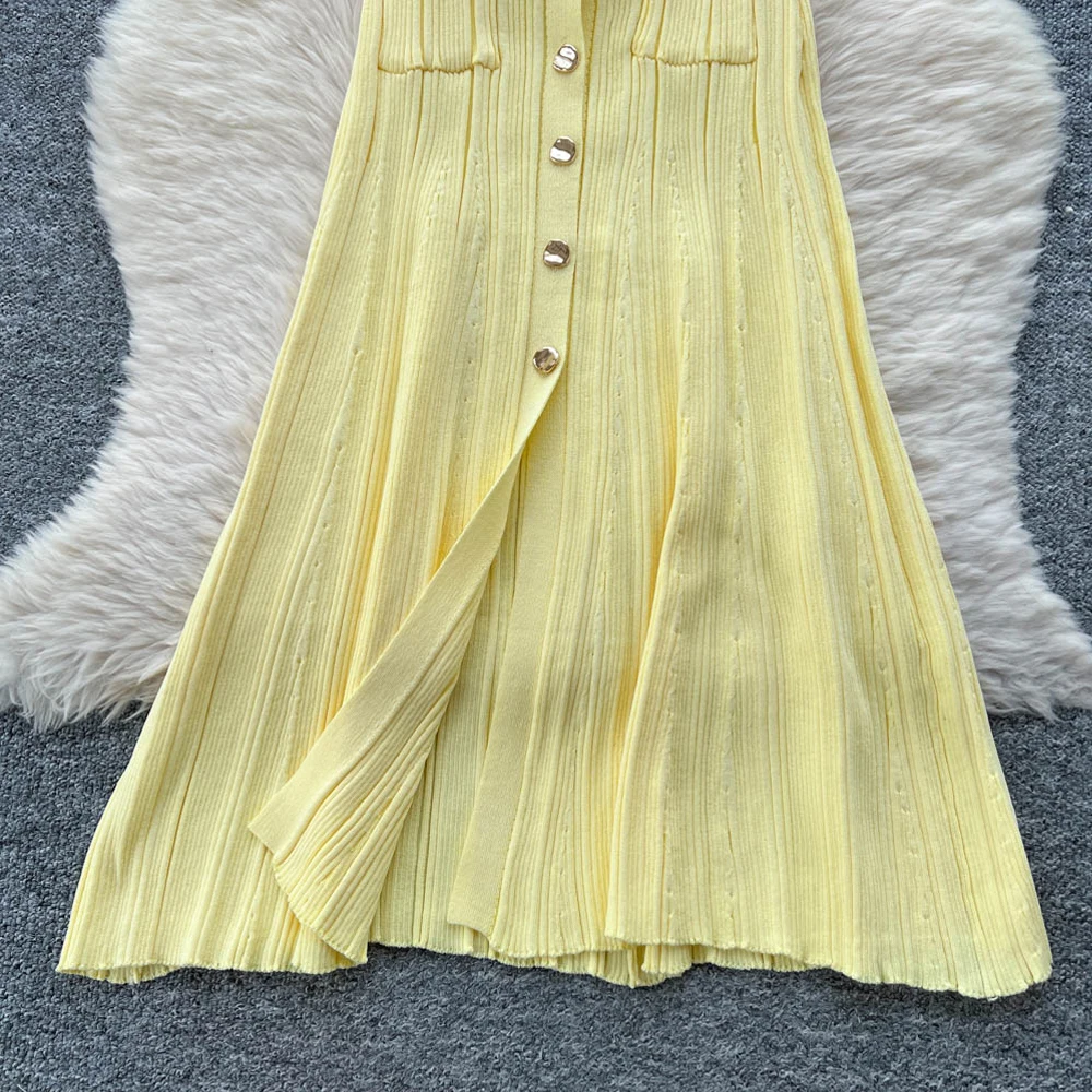 YuooMuoo ชุดสตรี 2025 ใหม่แบรนด์แฟชั่น Slim Elastic สะโพกแยก Bodycon ชุดยาว Elegant Lady Party Vestidos