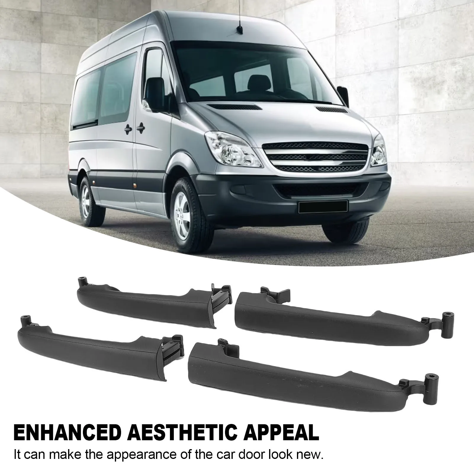 

Ручка внешней двери автомобиля 9067600070 9067600170 Высокопрочная замена для 3500 2007-2009 гг. Внешняя ручка двери