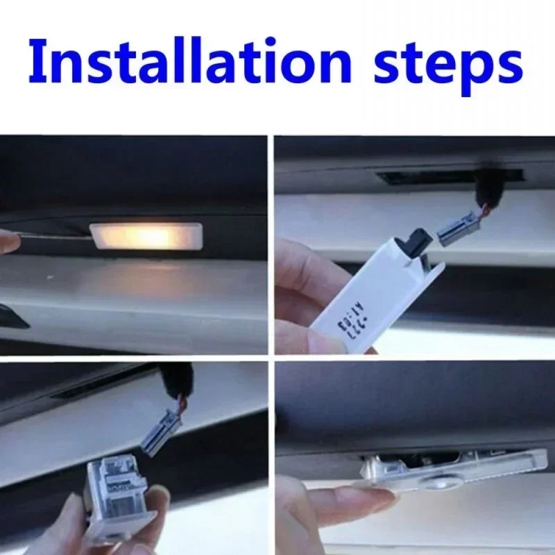 2X Car styling Door LED Decoration Wireless Welcome Light Logo For Citroen C5 2006-2011 2012 2013 C5 II 2004-2008 X7 2010-2017