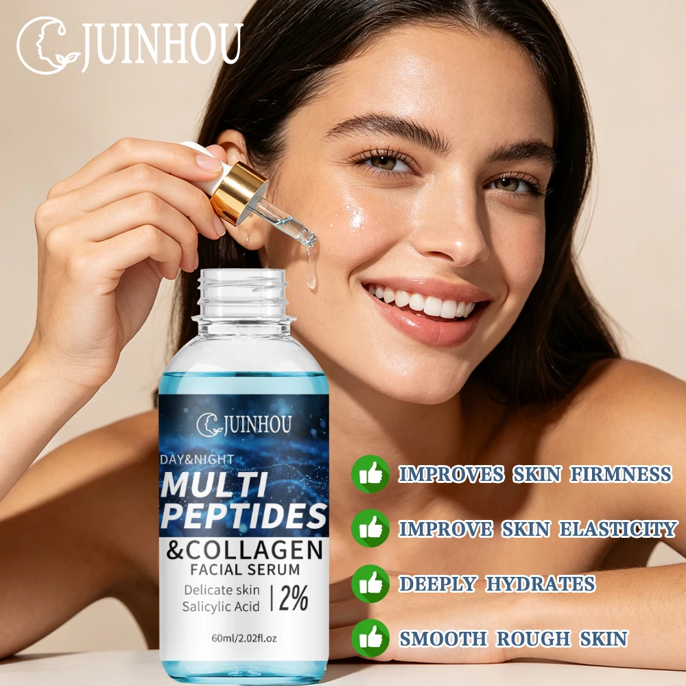 Skincare Salicylic Acid - JUINHOU Multi Peptide Collagen Facial Serum