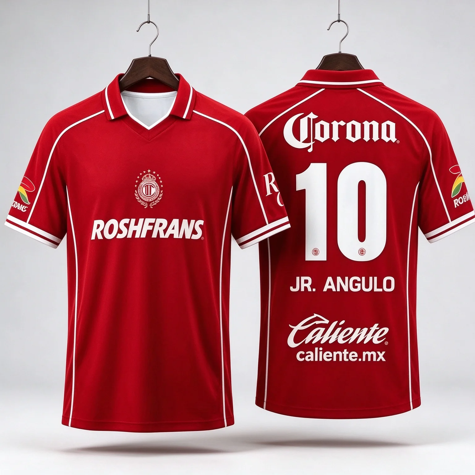 Summer Toluca FC Football Jersey Polo Collar 3D Print Quick Dry Mens Family Matching Casual Soccer Tops