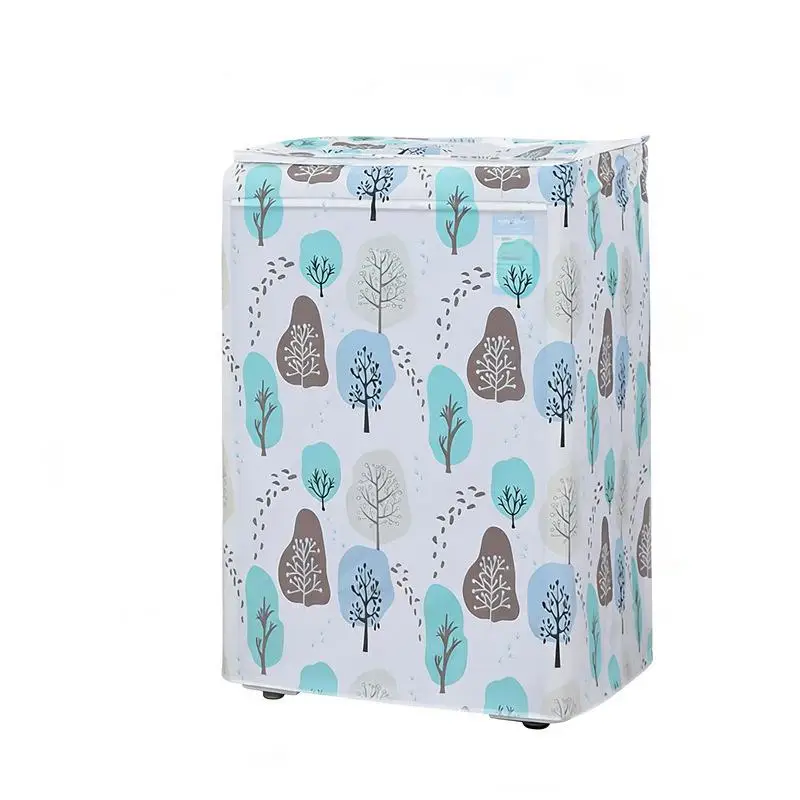 Dustproof 1PC PEVA Washing Machine Cover Waterproof Smooth Multi-purpose for Home Use