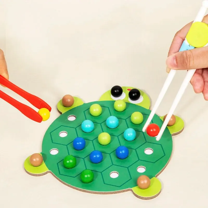 Clip Beads Color Classification Matching Toy Logic Concentration Fine Motor Training Game Montessori Educational Toys For Kids