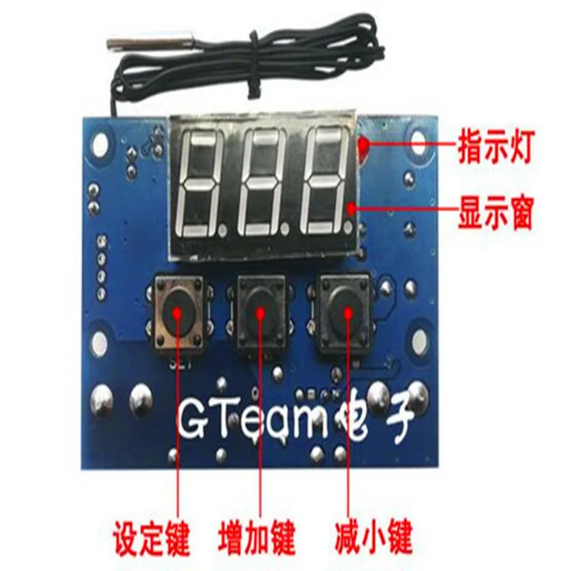 Gratis Verzending!! W1302 Waterdichte Thermostaat/Digitale Temperatuur Controller/Switch Hatch/Elektronische Component