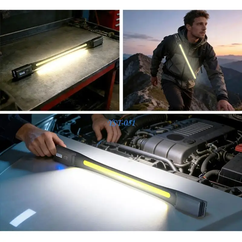 

E15A 1600LM Work Light with Adjustable Hook Perfect for Car Repair Camping