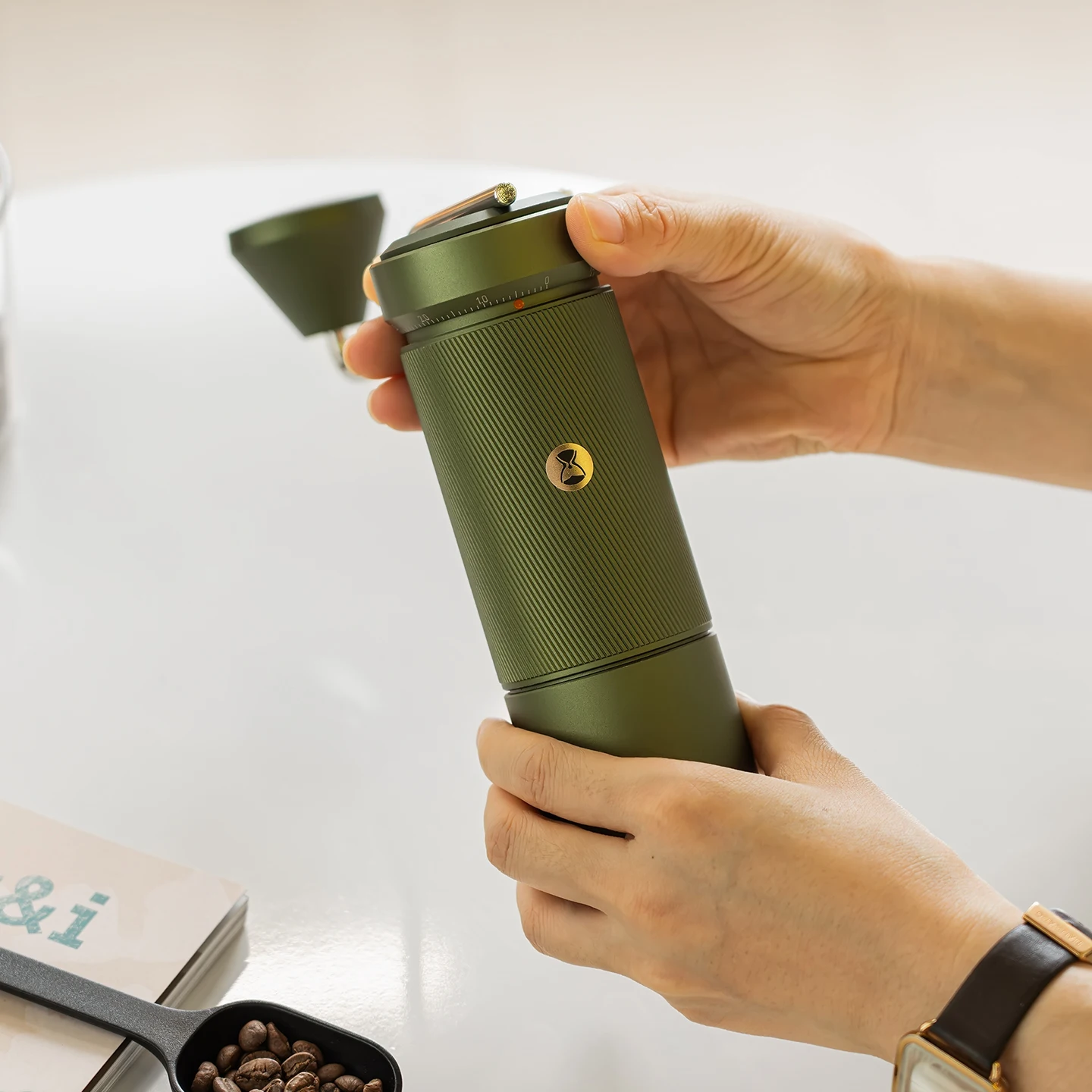 TIMEMORE 체스트넛 S5 수동 커피 분쇄기, 휴대 - Burr Hand Grinder 리뷰 및 가격