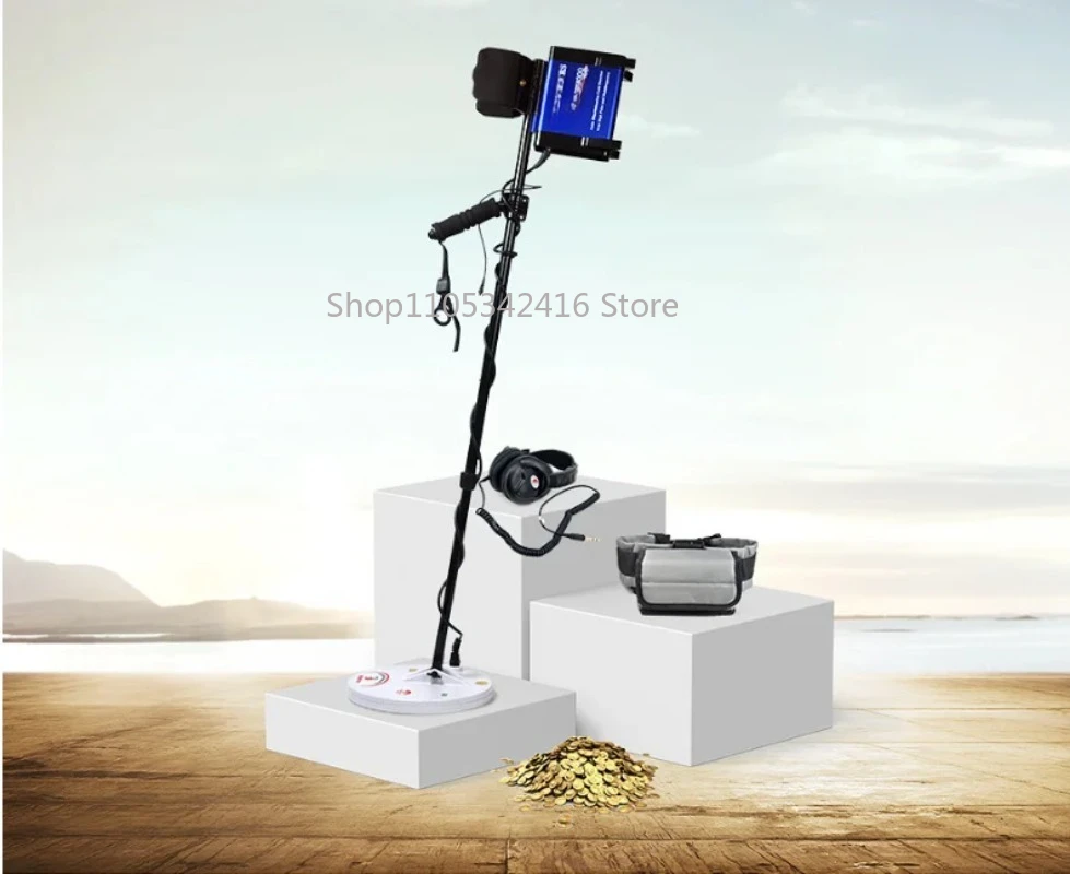 -8000 High Sensitivity Metal Detector, Professional Underground Gold Hunting & Industrial Detection Device