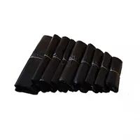 100PCS Black Thickened Plastic Vest Bags - Supermarket Shopping Bags for Takeaway Kitchen Garbage Storage Packing Storage Bag 4