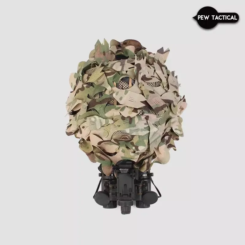 PEW taktyczny drapieżnik GHILLIE pokrowiec na kask pokrycie kamuflujące AIRSOFT OT20