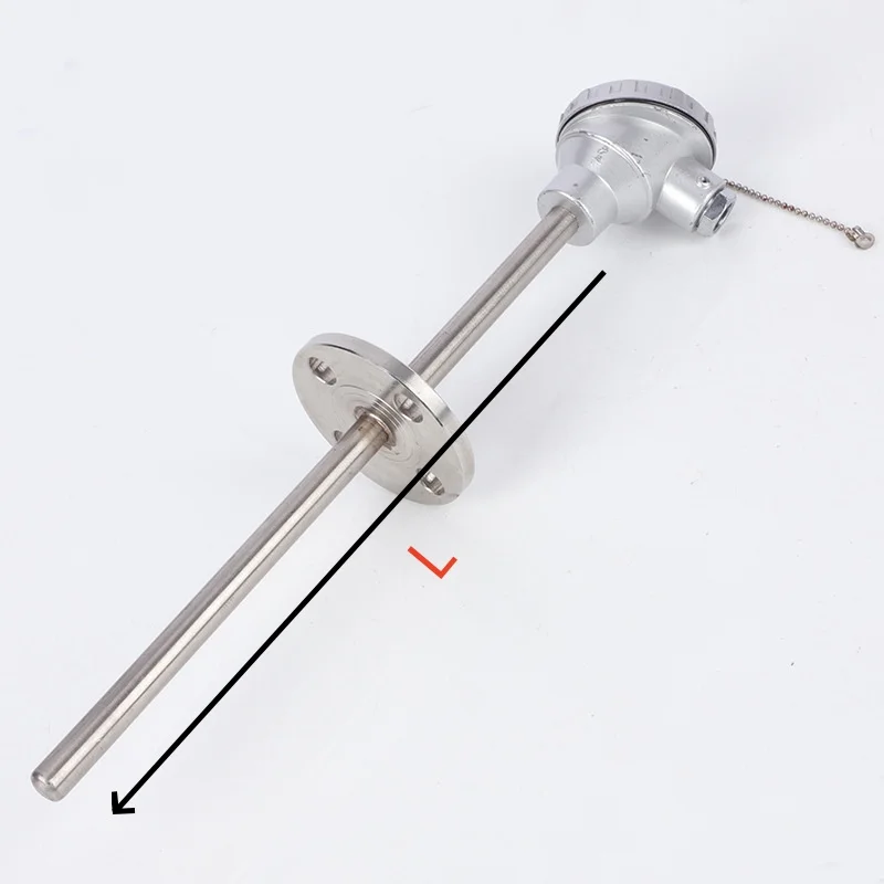 10PCS high temperature K/J/T/E/R/N K type Thermocouple Industrial Explosion Proof Pt100 WRN-430  RTD Temperature Sensor