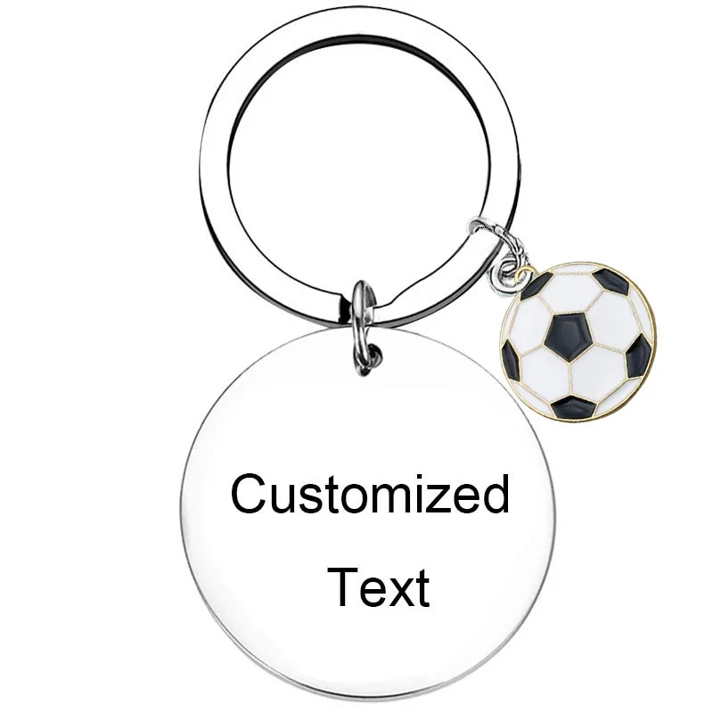 Personalized Custom Keychain Football trainer Gift trainer Thank You Appreciation Keychain for Football trainer Teacher