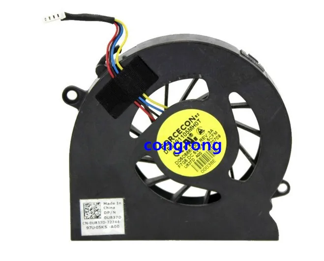 

Laptop CPU Cooling Fan Fit For Dell Studio XPS 1340 M1340 By SUNON ZB0506PGV1-6A B3561.13.V1.F.GN U837D DC5V 0.35A 4 Wires