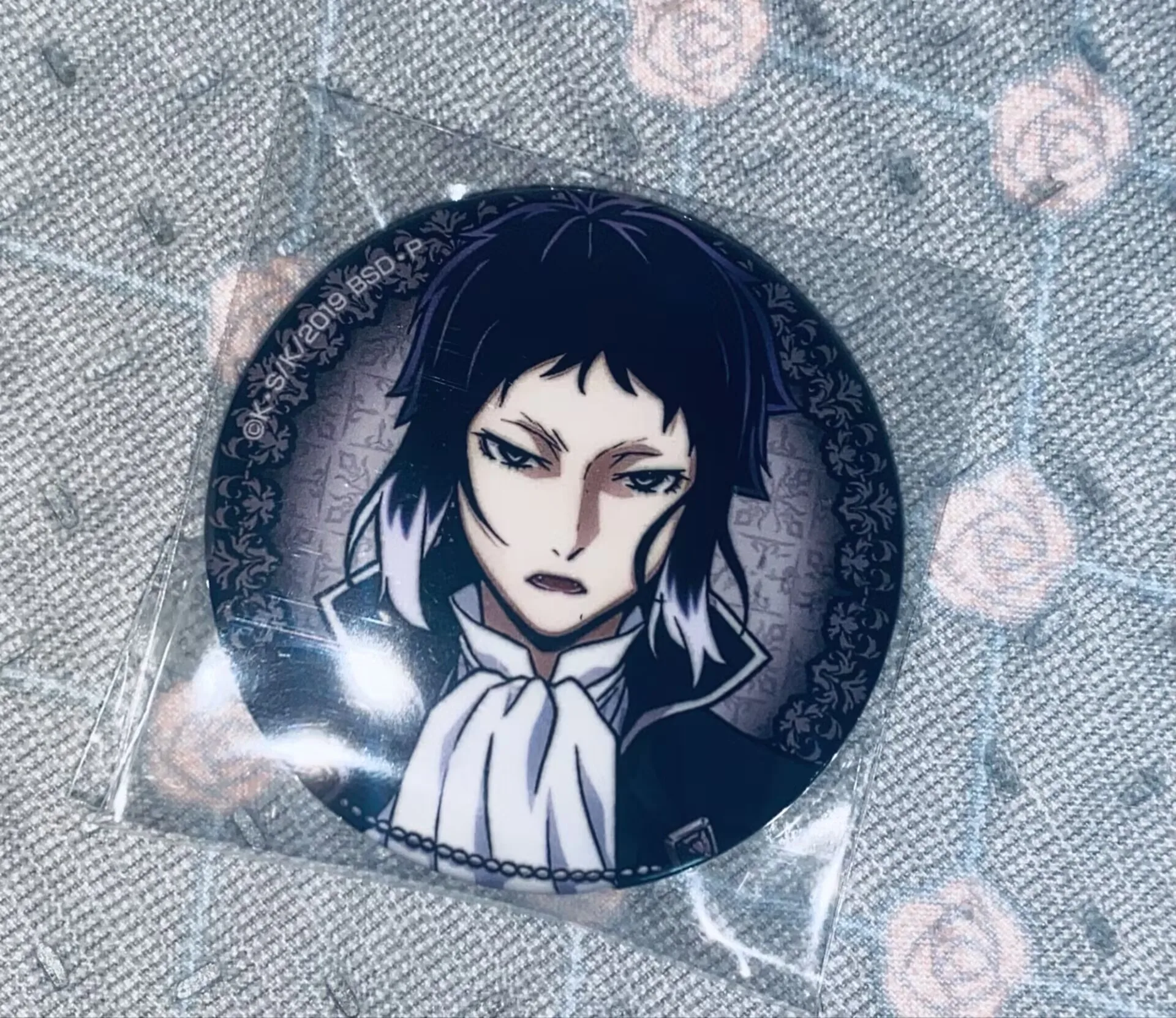 "Bungou Stray Dogs" و"Dazai Osamu Nakajima Atsushi" cp Vampire Bar شارة قلادة كوسبلاي
