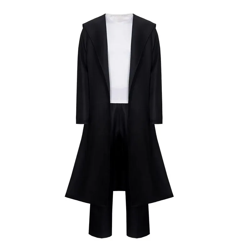 2025 أنيمي فارس القاتل جين وو سولو سونغ جينوو التسوية تأثيري حلي شعر مستعار شون ميزوشينو خندق معطف هالوين الزي dl;1 #3