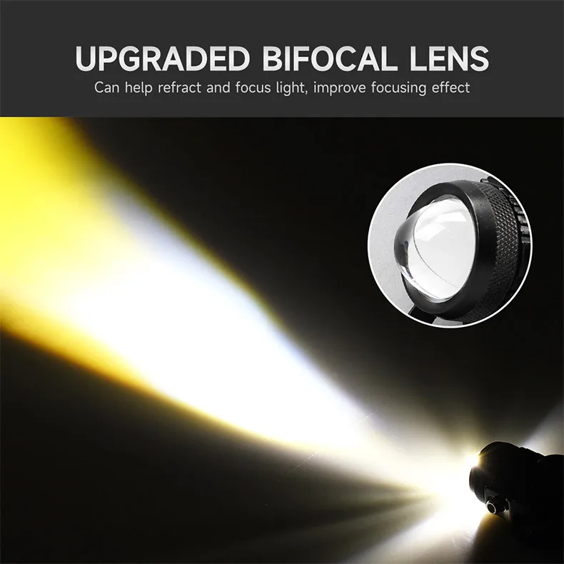 

Регулируемые монтажные аксессуары, бифокальная линза, дизайн, световой трансформатор, регулятор напряжения, 2 шт., набор реле, мини-дальный фонарь