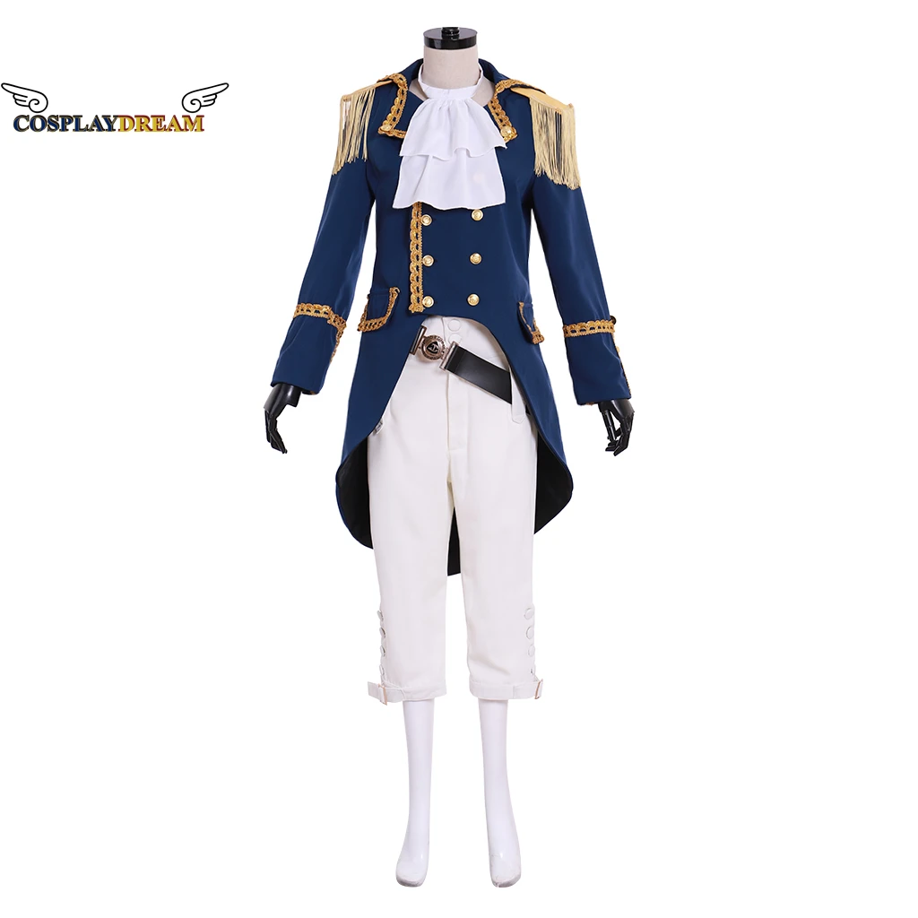 Hamilton Colonial Military Cosplay Costume Musical Hamilton Cosplay Outfit for Women Gothic Aristocrat Military Hamilton Suit