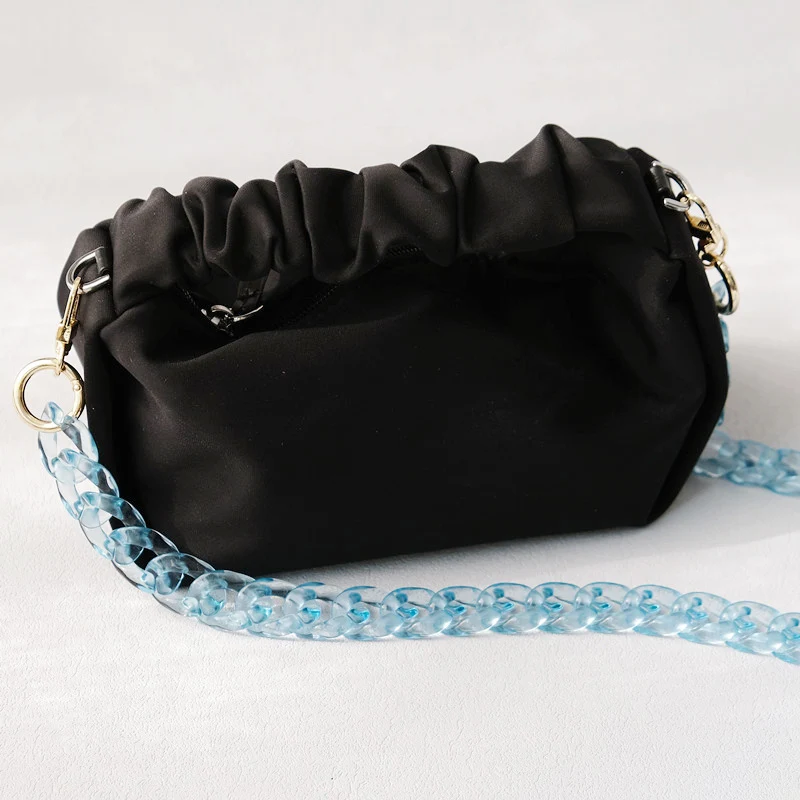 New Fashion Woman Handbag Accessory Chains Detachable Spring Summer Transparent Bag Strap Crossbody Shoulder Chains Handle Chain