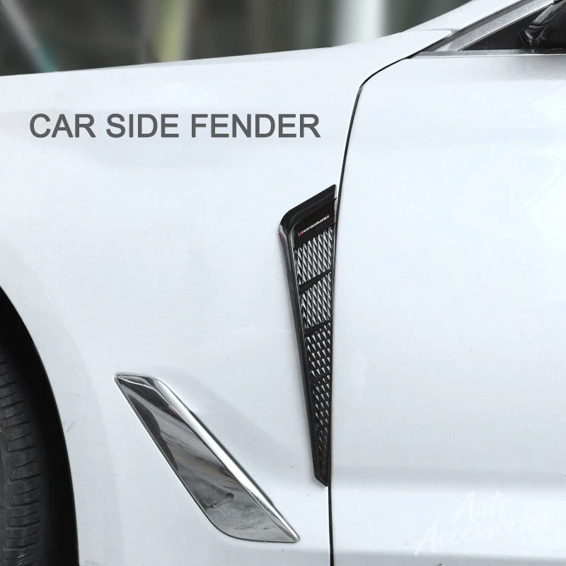 

Car Side Fender Vents Cover Fender Side Wing Sticker For BMW Performance E46 E90 E60 F10 F30 E39 E36 F20 E87 G30 E92 Accessories