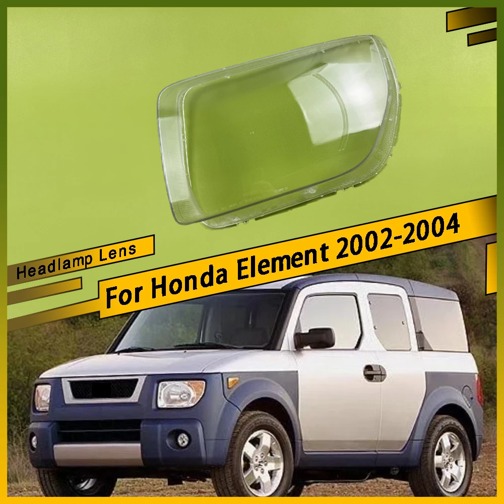 

Для Honda Element 2002 2003 2004, крышка объектива фар, абажур, прозрачный корпус передней фары автомобиля, левая и правая пластиковая крышка
