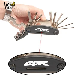 For HONDA CBR1000RR CBR 500R 650R 600 893 900 929 954 600RR 900RR F4 F5 Motorcycle CNC Tool Repair Screwdriver Set & Helmet lock