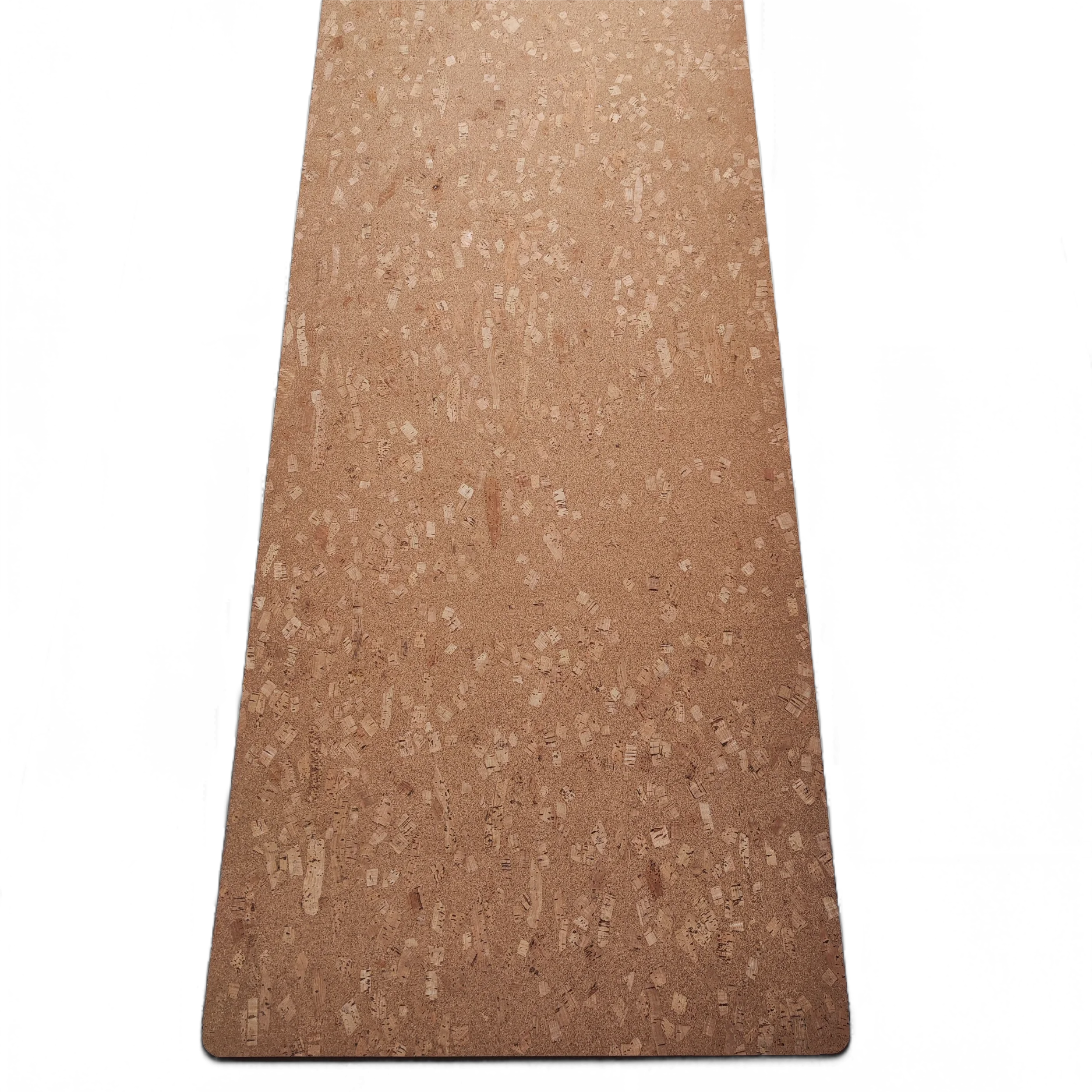 

OEM Yoga Mat Friendly High Density High Quality Yoga Mat 5mm Cork Grain + Polyurethane Rubber Benefits for Health Exercises
