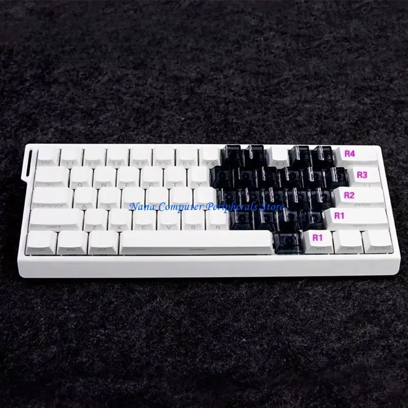 F68C Heart Themed Keycaps 21 Keys Slip OEM Height With Most Mechanical Keyboards