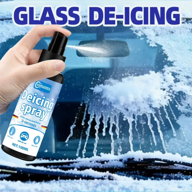 Snow Remover & Defroster: Anti-Icing/De-Icing for Car Windows/Home Freezers, Snow Melting, Winter Car Accessory