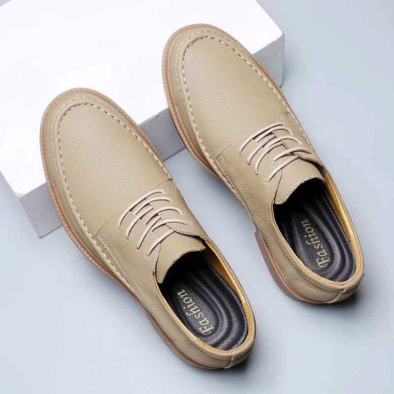 

New Four Seasons Men Business Casual Shoes Are Lightweight Breathable Exquisite High-end Breathable Comfortable Fashionable Shoe