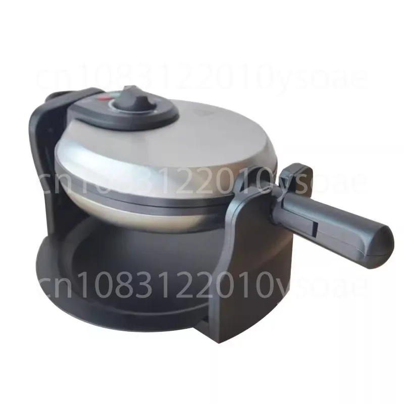 For 220V Non Stick Coating Electric Waffle with Manual 180° Flipping and Rotating Feature for Home Commercial Use