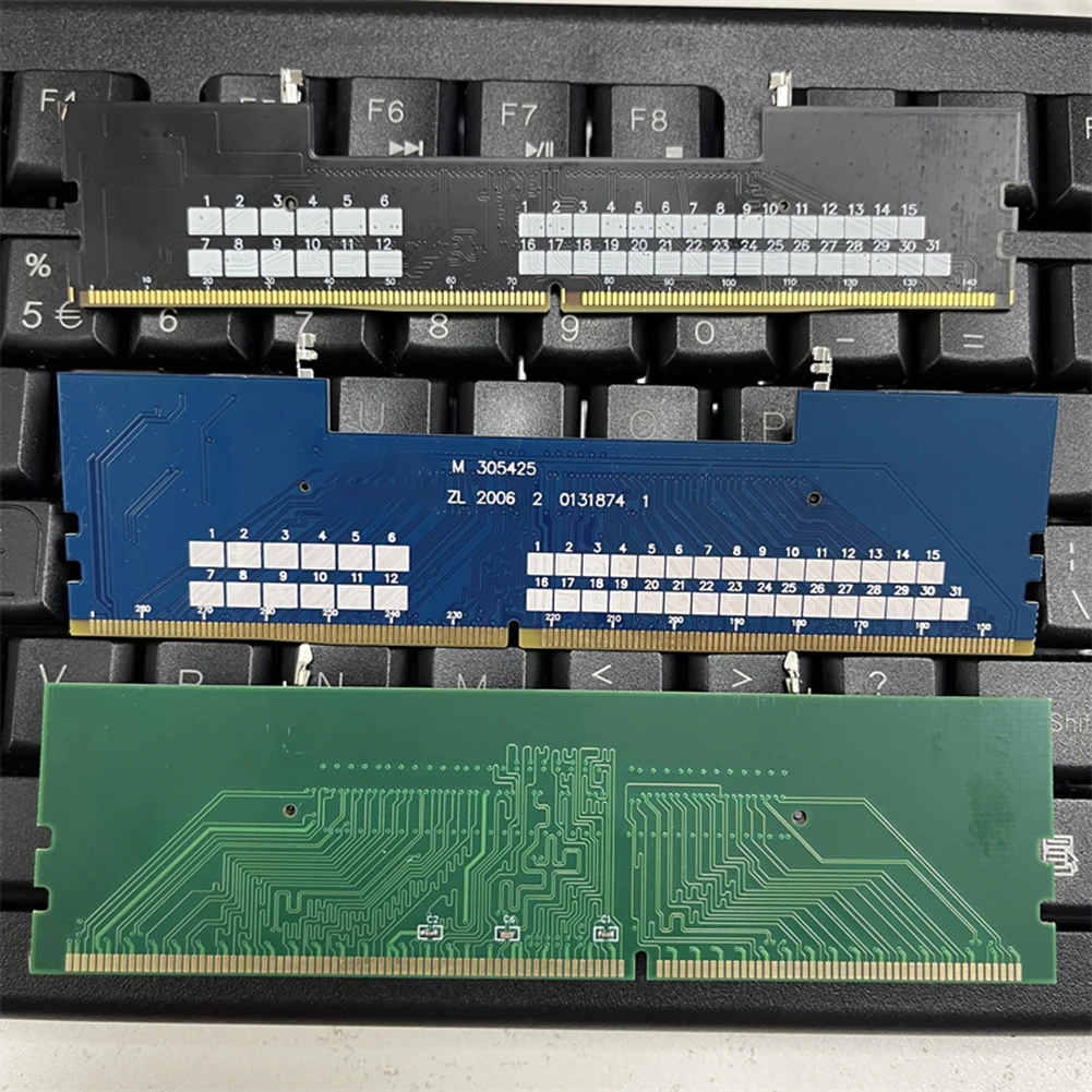 1-5pcs DDR3 DDR4 Laptop To Desktop Memory Adapter Card SO-DIMM To PC DIMM Card Connector Card Memory Stick RAM Connector Adapter
