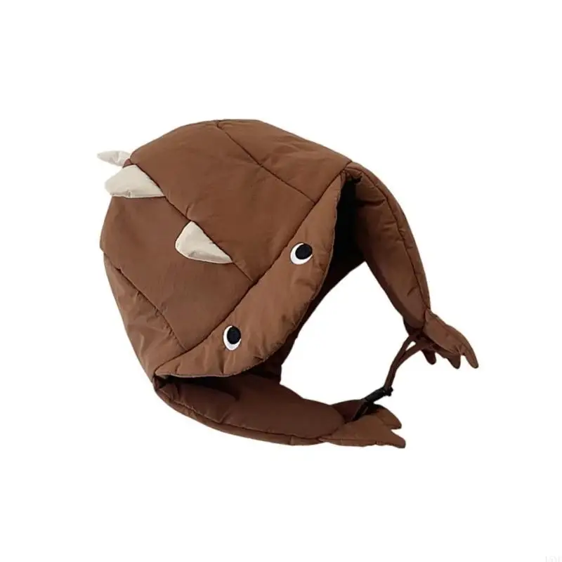 

L5YF ‌impish Animal Down Hat Windproof Cold Resistant Hat Children Hat for Kids Perfect for Outdoor Winter activity