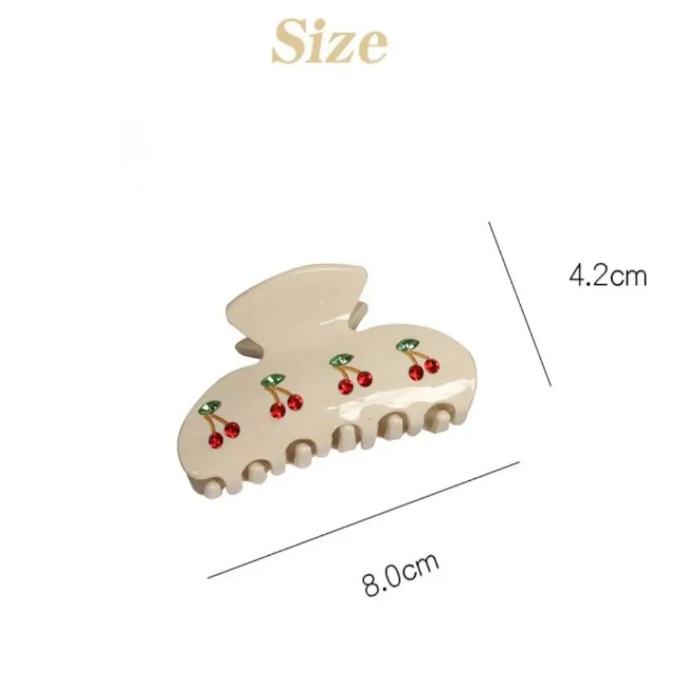 دبوس شعر ذيل حصان حلو ، مجوهرات شعر ، مشبك شعر ، غطاء رأس ، كرز ، قرش ، أغطية رأس ، جودة عالية