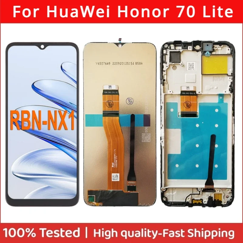 6.5'' TFT For Huawei Honor 70 Lite RBN-NX1 LCD Display Touch Screen Digitizer Assembly Parts