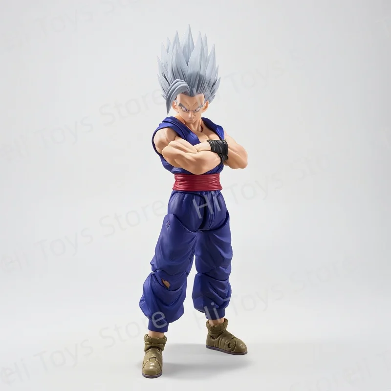 BANDAI Dragon Ball Supereroe Versione Teatro Piccolo Gohan Goku Vegeta SHF Anime Action Figures Collezione Modello Giocattoli Regali