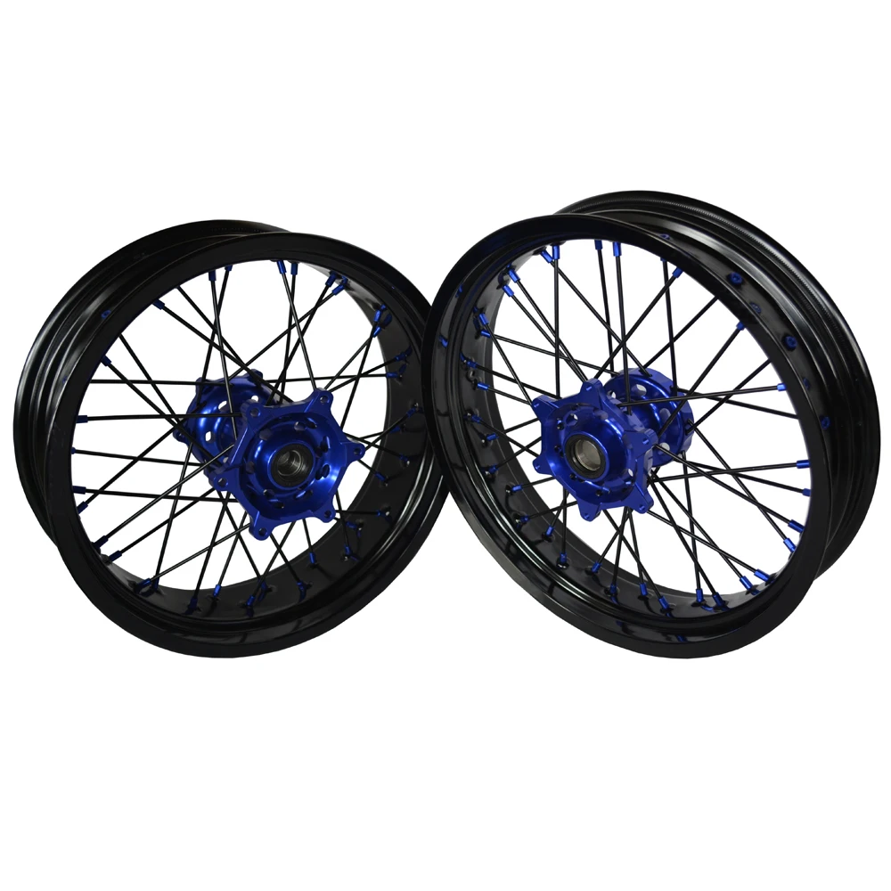 Factory Supply 17 Inch Motorcycle Complete Supermotard Rims for Yz/yzf 250/450 2022