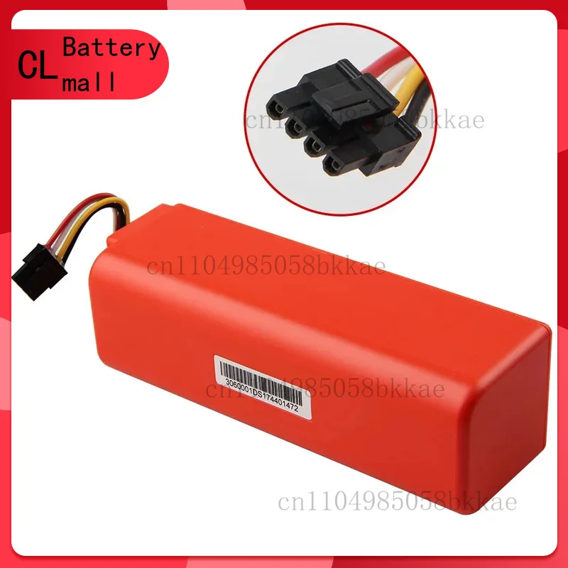 

High Quality Battery BRR-2P4S-5200D For MIJIA S50 S51 S55 T60 Sweeping Robot Vacuum Cleaner