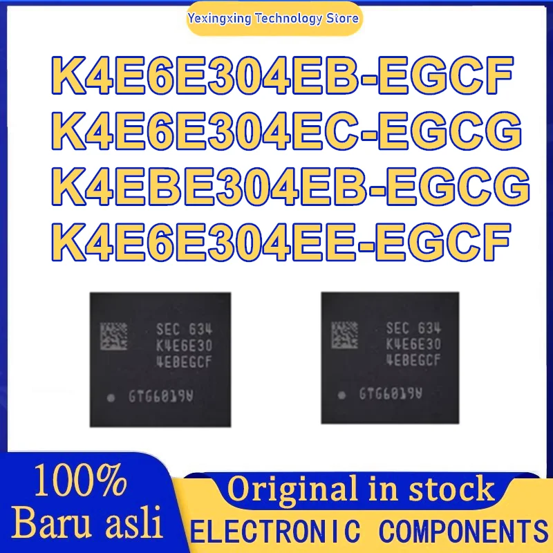 

K4E6E304EE-EGCF K4E6E304EB-EGCF K4E6E304EC-EGCG K4EBE304EB-EGCG LPDDR3 IC Чипсет с шариками в наличии