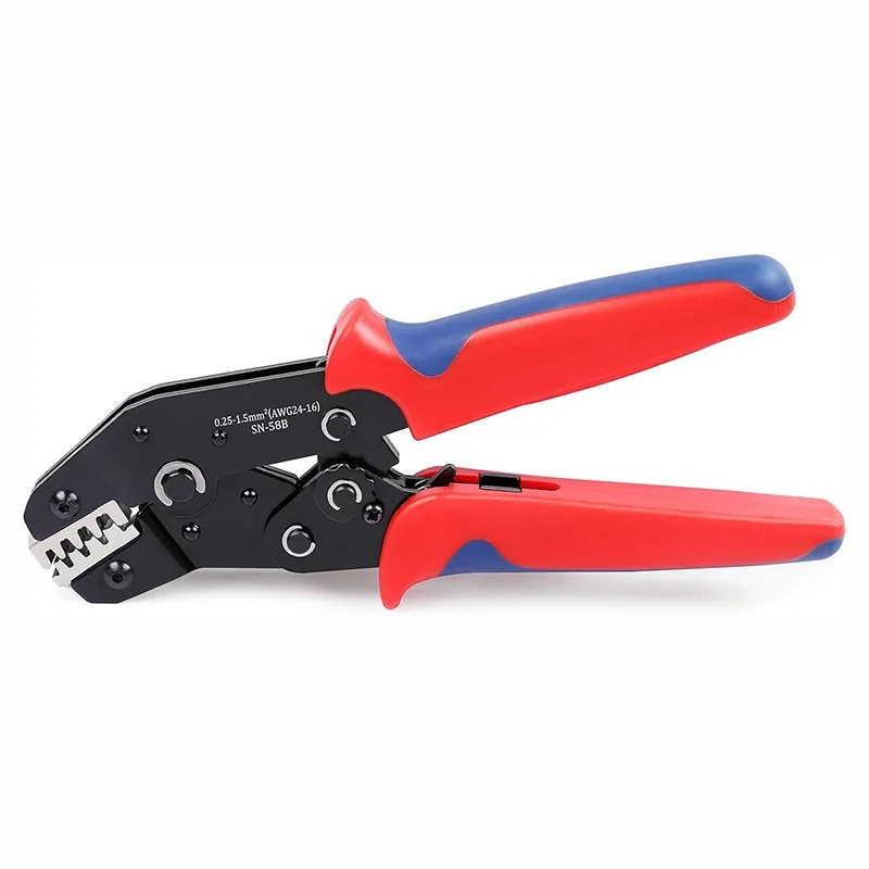 SN-58B Reed Harness Terminals Wire Ratchet Crimping Pliers Multifunctional