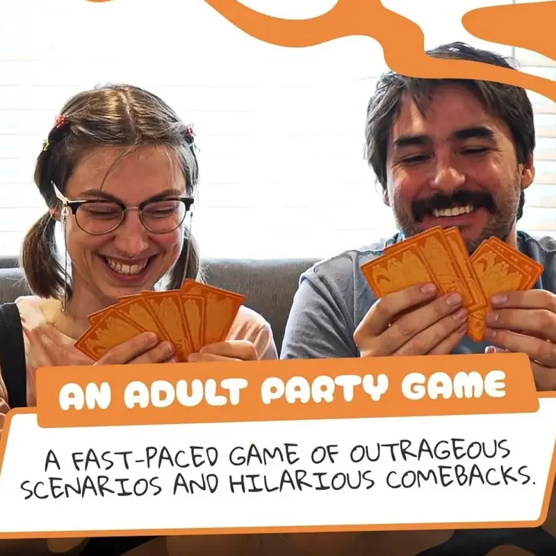 ألعاب مخزون بطاقات السمك المضحكة للبالغين، الترفيه العائلي للحفلات مع اللعب الاستراتيجي لليلة الأصدقاء #3