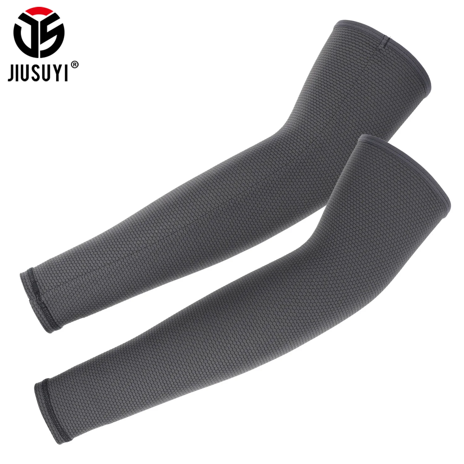 

Ice Cool Sports Arm Sleeves Running Basketball Cycling Outdoor Fishing UV Protection Cuffs Elastic Arm Warmers Cover Summer Men