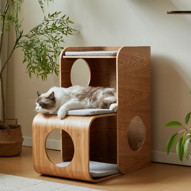 

People and cats share cat nest coffee table bedside table cat nest semi-closed multi-layer sofa cat nest