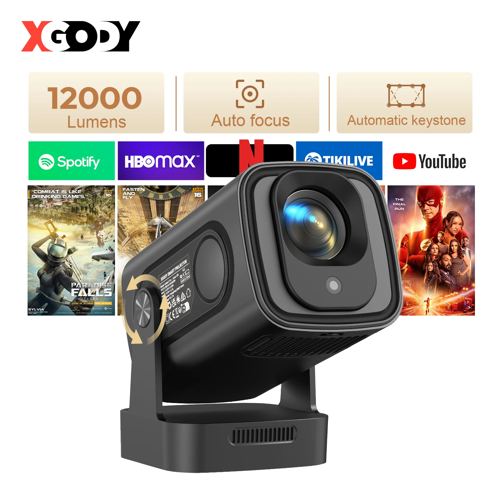 Xgody Projector 4K …