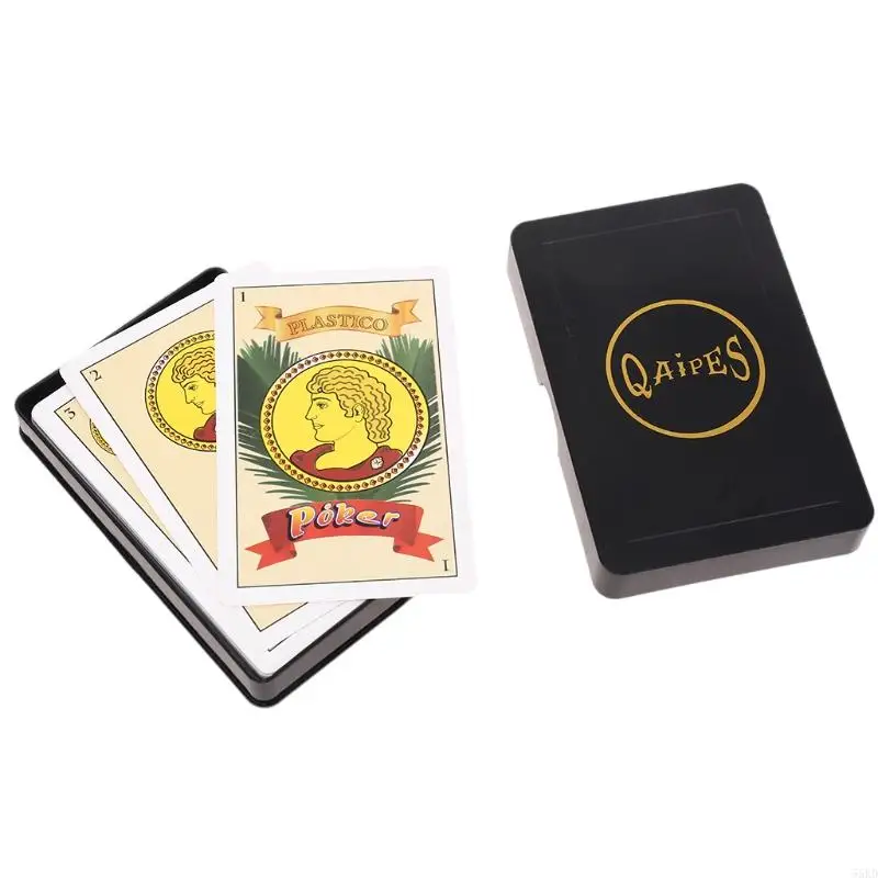 Cardes juego juego 55kd Juego a cartas plástico Deck Pvc Pokers