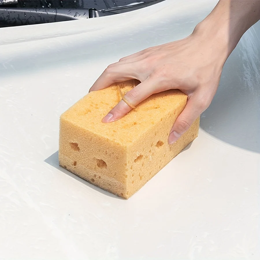17*11*9 CM Car wash sponge block car motorcycle cleaning supplies large size Honeycomb sponge brush dusting car cleaning tool