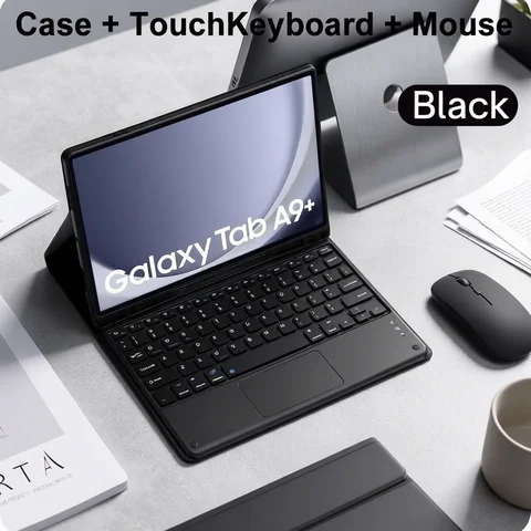 Tablets Keyboard Case for Samsung Galaxy Tab A9 Plus 11 inch Detachable Keyboard Case For Samsung Tab A9+ SM-X210N/X216B Funda